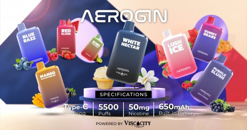 Aerogin 5% 5500 Puffs